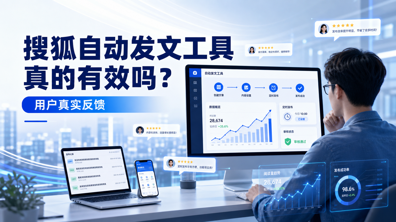 搜狐自动发文工具真的有效吗？资阳用户的真实反馈
